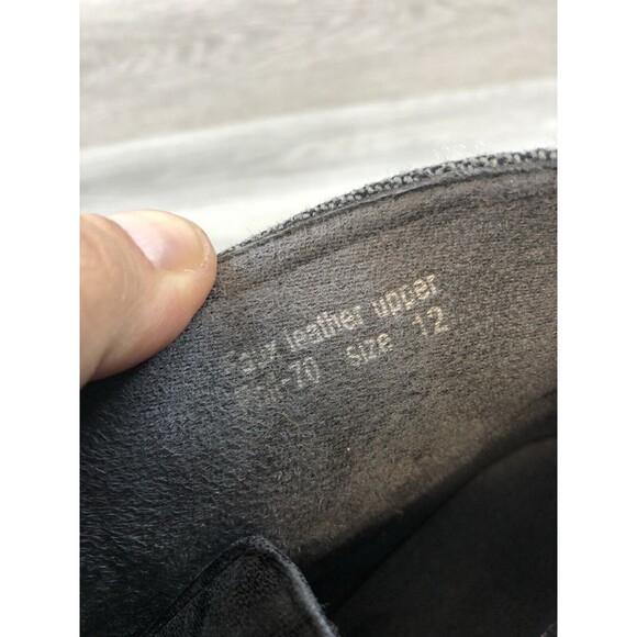 Henry Ferrera Men's Phil-70 Gray Faux Leather Wingtip Chukka Boots Size 12 - Picture 10 of 10